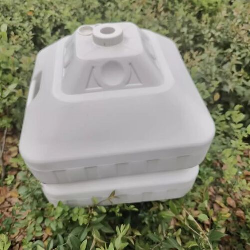 户外帐篷固定神器雨棚注水底座装桶沙袋加重配重支撑防风防倒黑色