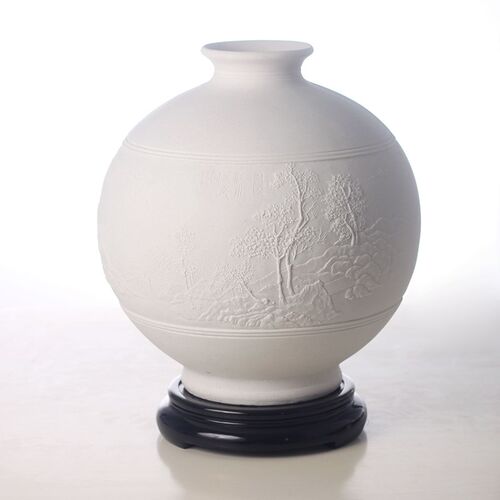 中式家居样板间摆件创意装饰花器花瓶工艺品书房笔架桌面文房四宝