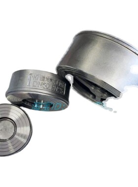 H71型对夹式止回PN25 不锈钢吸干机单向 DN25 DN40 DN50