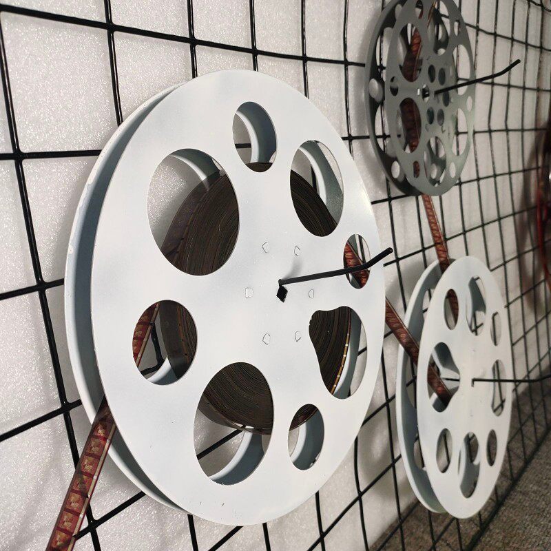复古怀旧老电影胶片16毫米16mm电影胶片胶卷片夹创意道具摆件套装
