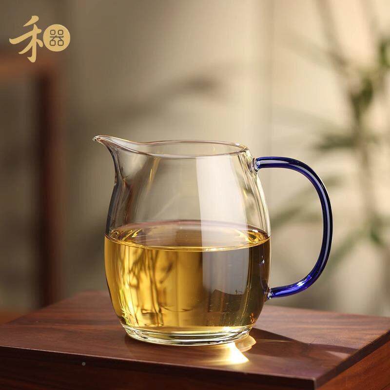 器揽遇澄JMO然高硼硅玻道璃公杯大容海量加厚耐热禾茶茶水分茶器