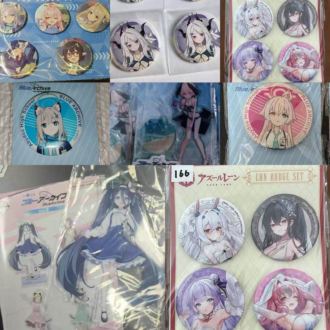 日谷碧蓝航线Yostar秋叶原动漫徽章/立牌