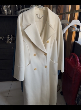玛斯丽尔MasiliEr一线品牌羊绒大衣含29%羊绒和71%超细羊毛