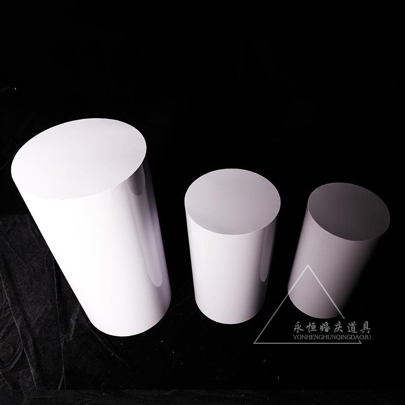 婚庆道具铁艺圆柱甜品台婚礼迎宾区婚纱摄影酒店橱窗装饰蛋糕摆件