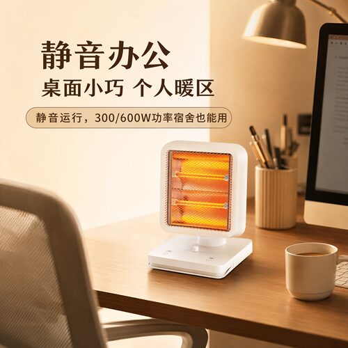 办公室桌面取暖器静音小太阳