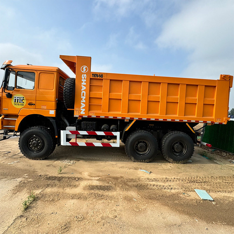 陕汽德龙F3000翻斗卡车 6*4矿用工程车 右驾驶舱自卸式垃圾车