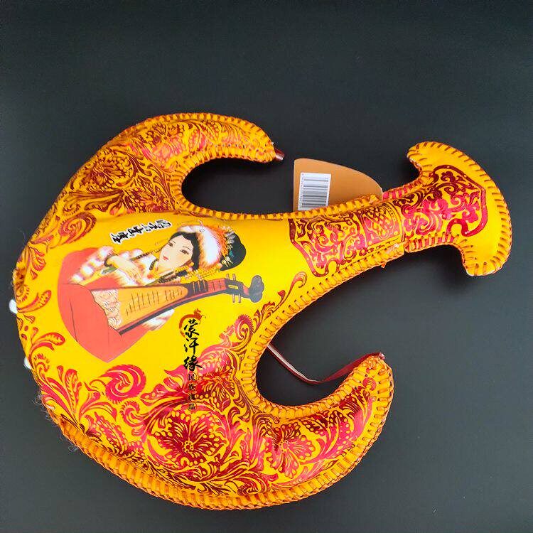 内蒙特产马奶酒皮酒壶皮囊酒壶昭君烫金烫蒙古皮酒壶摆件装饰品
