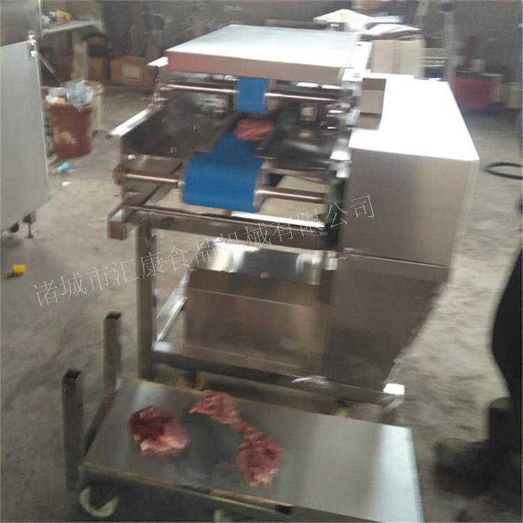五花肉多层切片机全自动鲜肉分片机鸡肉多片切割机汇康研发