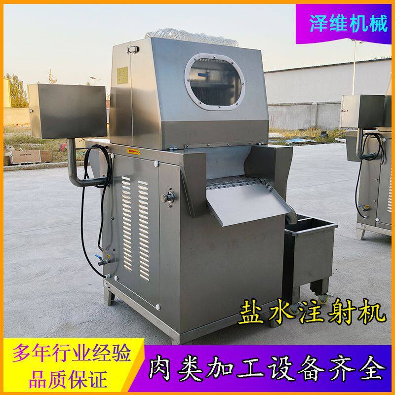 鲜羊肉猪肉盐水注射机 牛肉气动盐水注射机 连续式大豆蛋白注射机