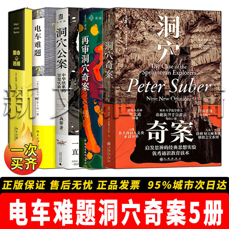 经典电车难题5册法律伦理思辨