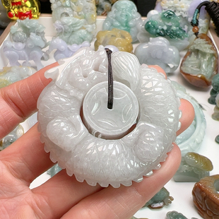 天然翡翠望子成龙