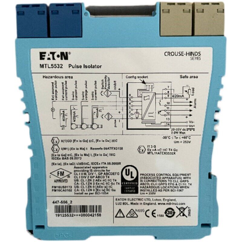 英国MTL-原装全新安全栅隔离器MTL5516C技术支持 现货秒发