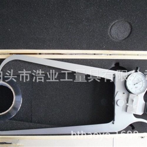带表外卡规0-100x250 300 针盘式350 400 450 500 测量管壁厚板厚