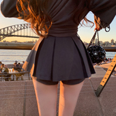 包臀版 你 半身裙短裙 百搭小A版 百褶裙 懒懒llan 巨巨巨巨显瘦