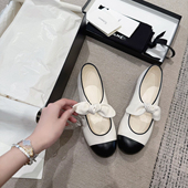 懒懒llan 香香芭蕾幻境 复古时尚 你 小香蝴蝶结玛丽珍芭蕾舞鞋