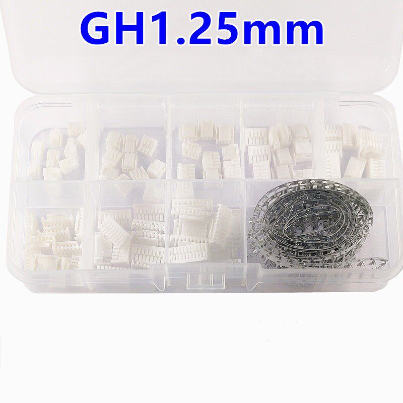 GH1.25连接器压接端子2/3/4/5/6/7/8/10针外壳套件套装盒