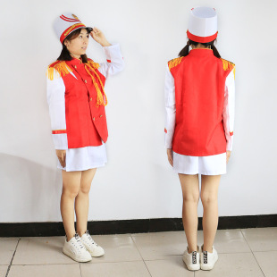 2026新款儿童仪仗队服装军乐队少先队鼓号队服装小学生升旗手服高