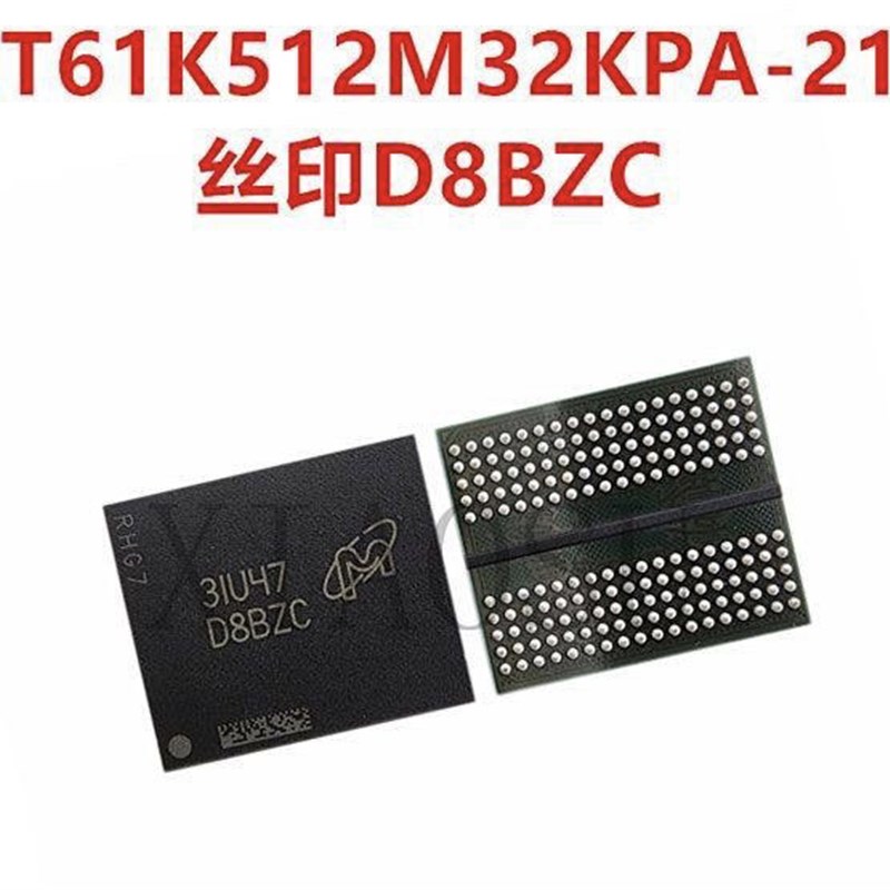 D8BZC MT61K512M32KPA-21 单颗2G GDDR6X显存 现货芯片IC