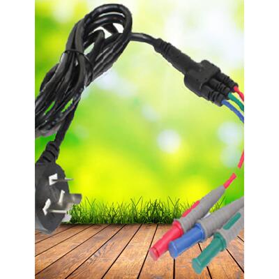 优利德UT526/UT595漏电开关测试仪专用测试线测试配件UT582+用