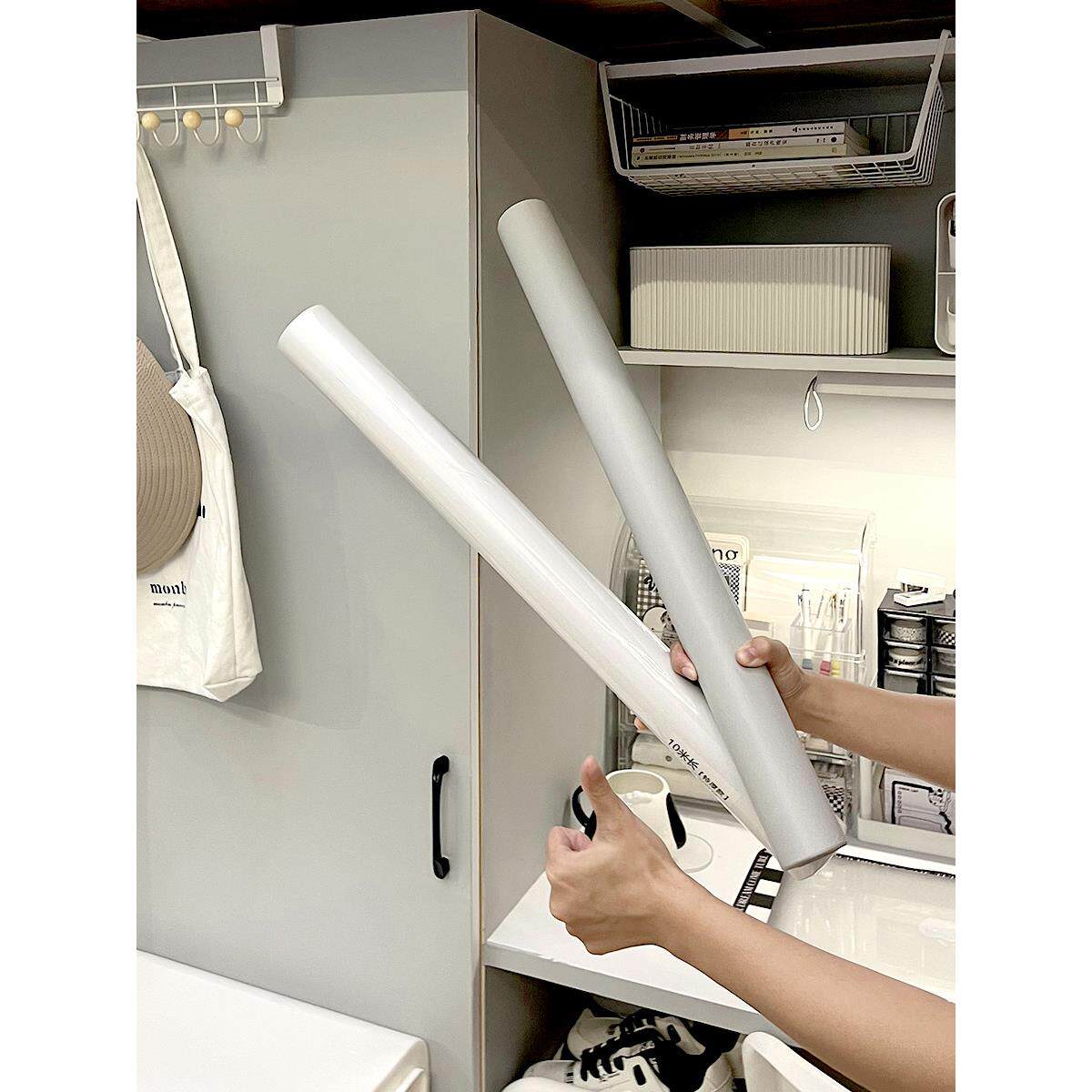 宿舍壁纸不干胶防水防潮客厅卧室学生衣柜家居装修丑墙纸贴纸墙面