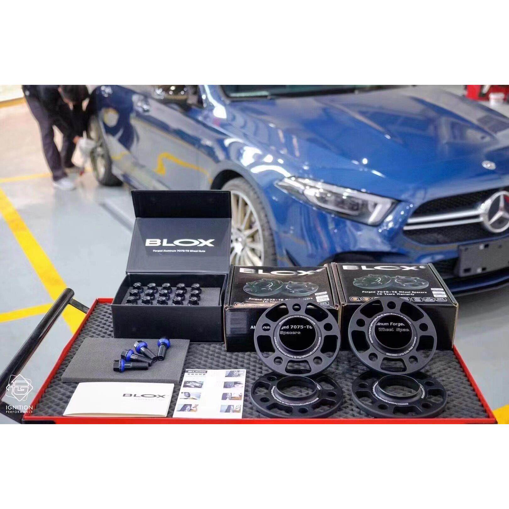 BONOSS锻造凸缘垫片轮毂法兰适配W205宾士C260 GLE GLC E级S级C