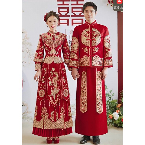 2026新款秀禾服新娘中式结婚敬酒服小个子龙凤褂大码秀和夏季婚服