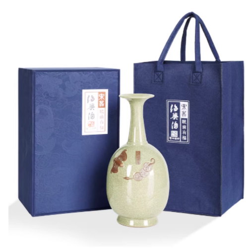 古越龙山眼前有福福在眼前奢侈30年1996绍兴黄酒豪华礼盒5斤