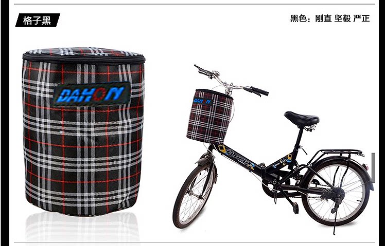 Panier pour vélo en toile - Ref 2257257 Image 4