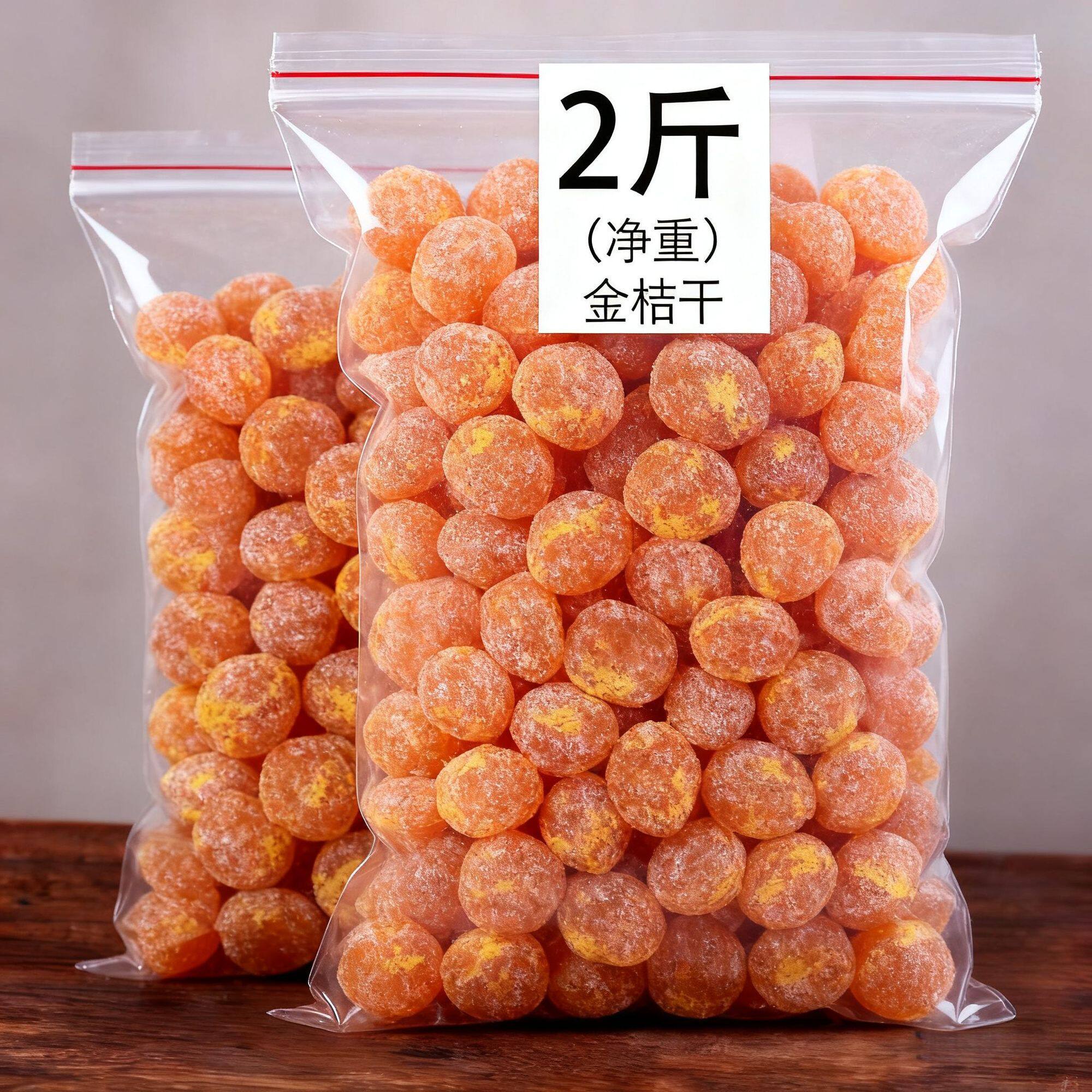 精品甘草金桔干袋装水果干蜜饯果脯润喉清凉金橘干休闲小吃食品