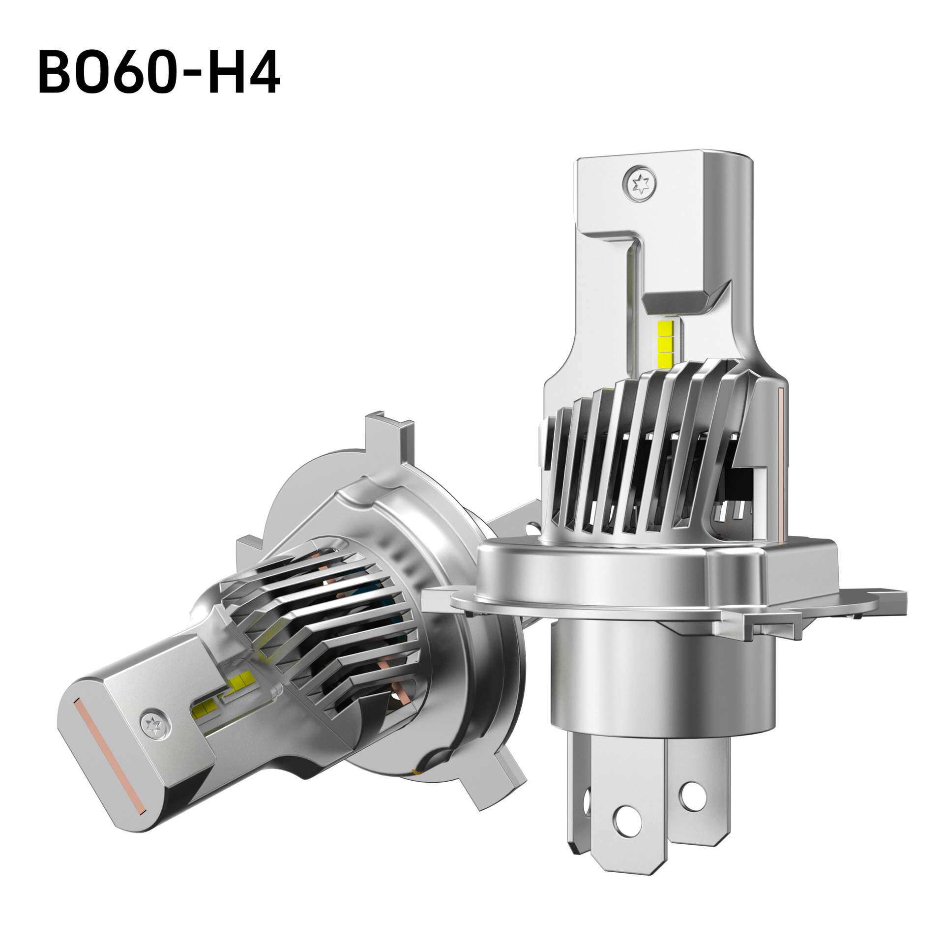 LED汽车灯Bo60直插LED大灯H4汽车头灯汽车配件远近光跨境