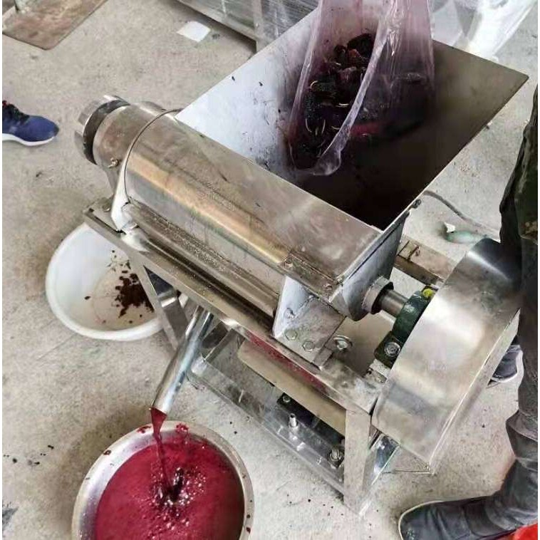 仙人掌柠檬榨汁设备 大型工业破碎榨汁机 凤梨南果梨渣汁分离机