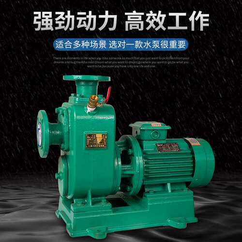 上海人民ZW/BZ系列自吸式清水离心泵管道泵排污泵抽水泵污水泵