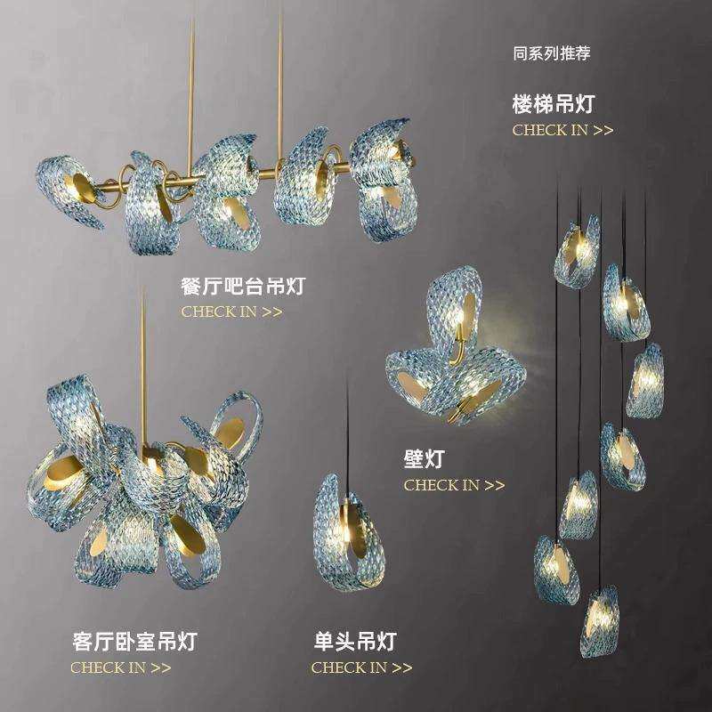 全铜法式大厅吊灯轻奢设计师全屋整套灯具卧室房间餐厅创意床头