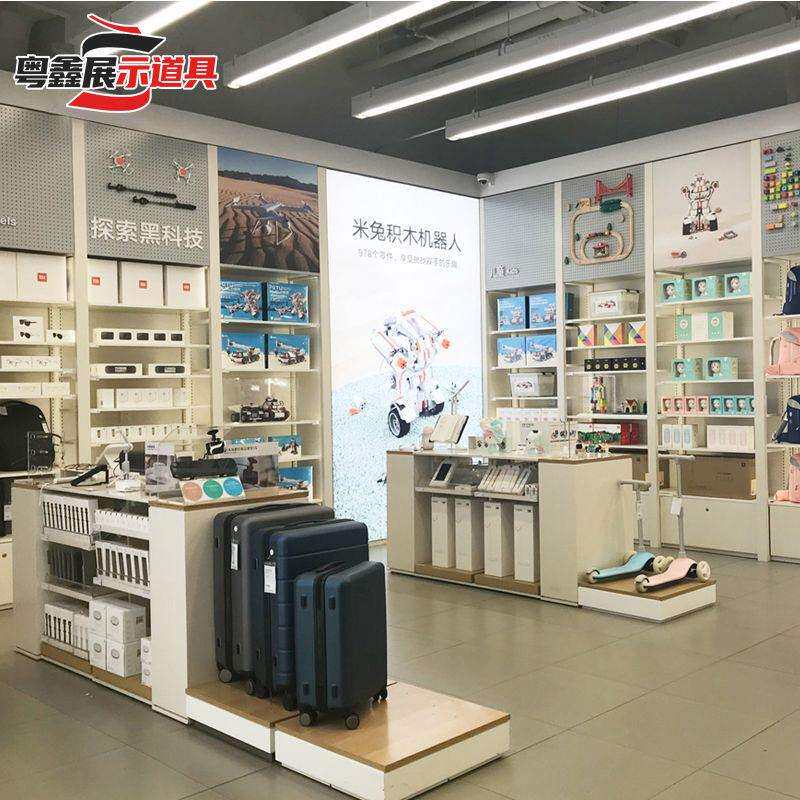 手机店展示柜3C数码配件货架靠墙陈列架收银台电脑笔记本体验收纳