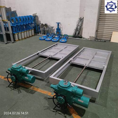 智工 电动不锈钢闸门 1000*1400 LMD-1-9-P 污水池渠道用 支持定