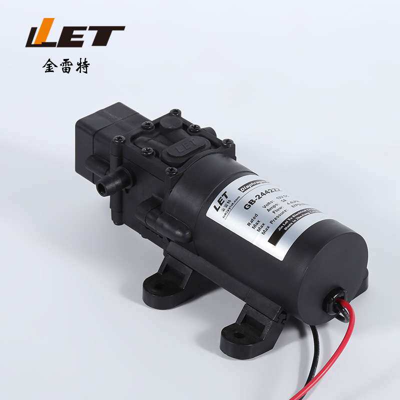 GB-2442ZZ微型隔膜泵 12v 24v 48v 微型高压水隔膜泵
