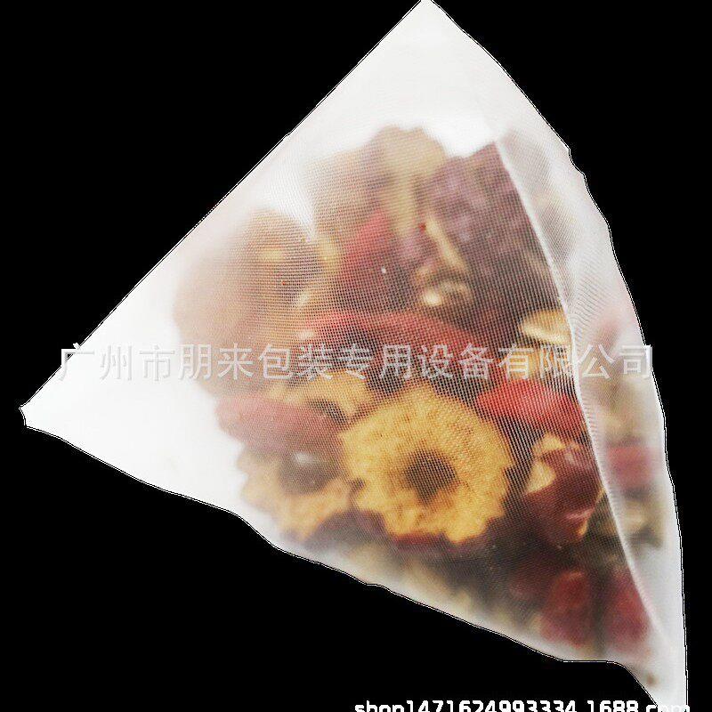 挂标袋泡茶茶叶包装机内外袋尼龙三角袋包装机自动称重茶包机
