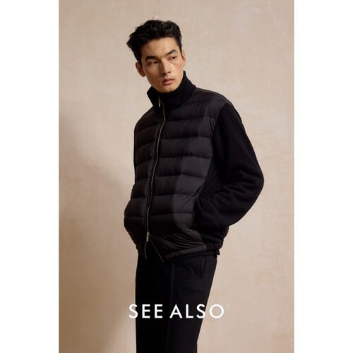90白鹅绒保暖羊毛排骨羽绒服外套