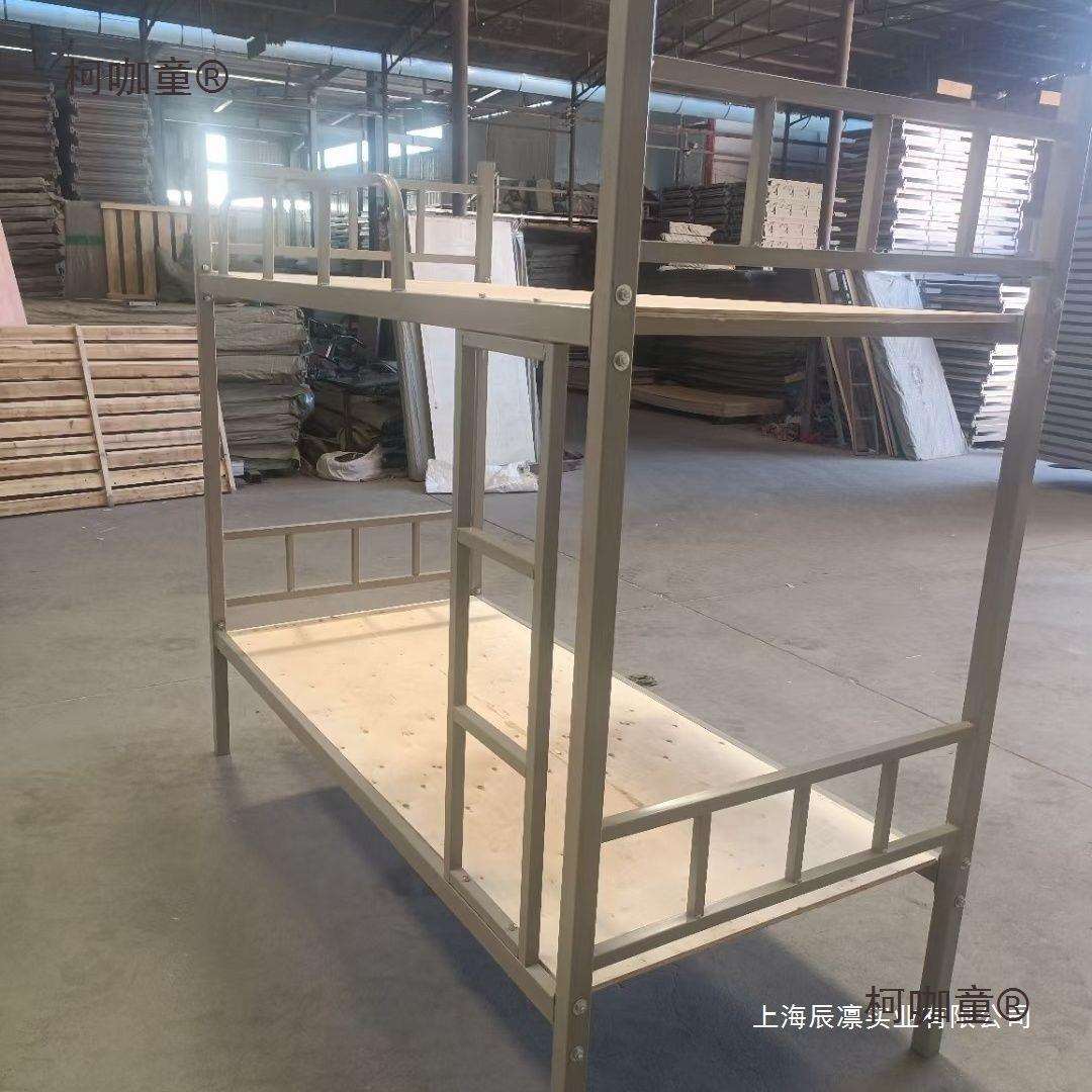 上下铺床二层建筑工地学校双人上下床工人上下铺铁架床简易麦太保