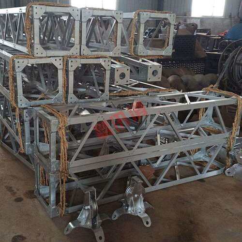 吊装立塔300-800mm锰钢框式抱杆网格式立杆机铝合金格构式抱杆