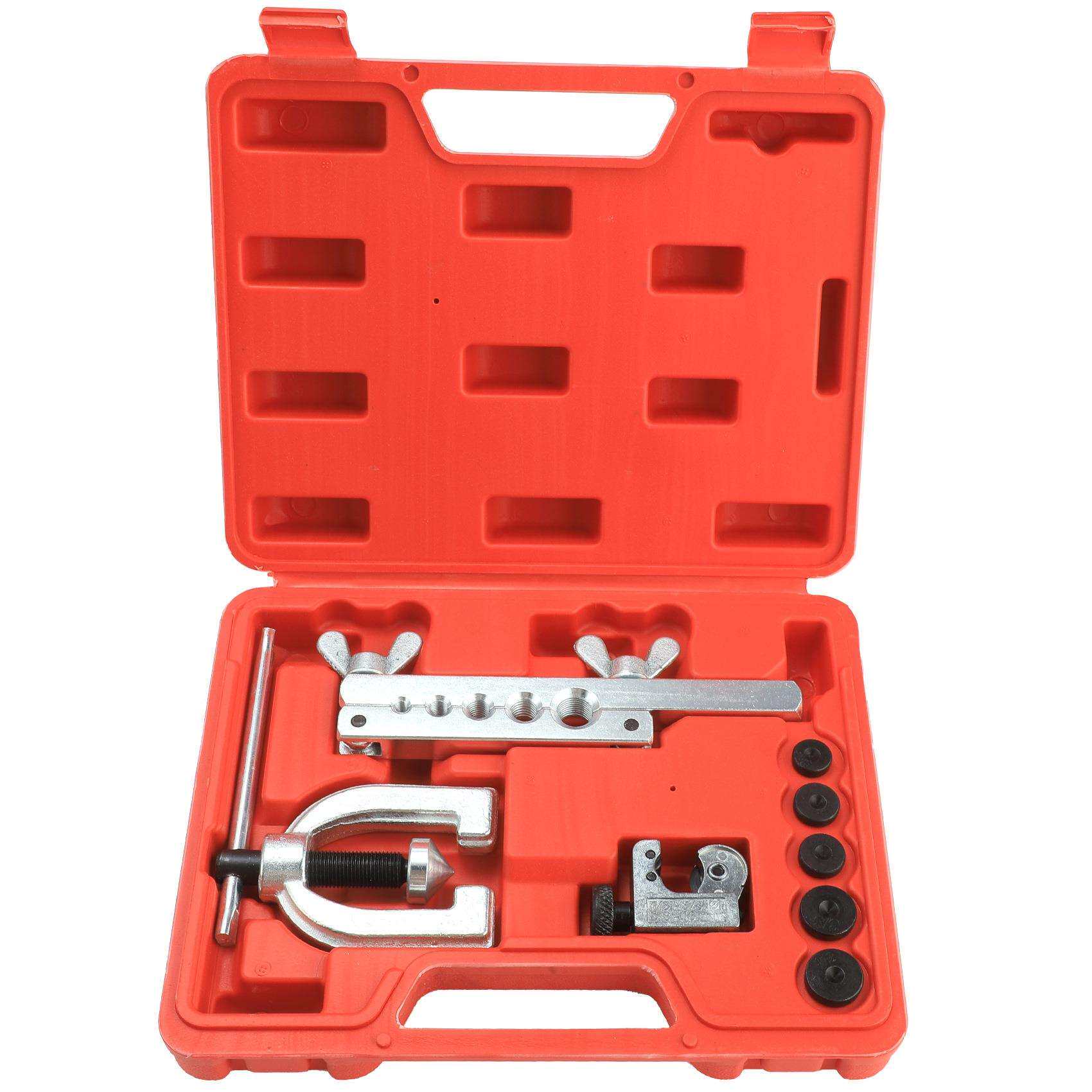 刹车线管带工具套件铜涂层 3/16 刹车线套件带双和单喇叭工具套件