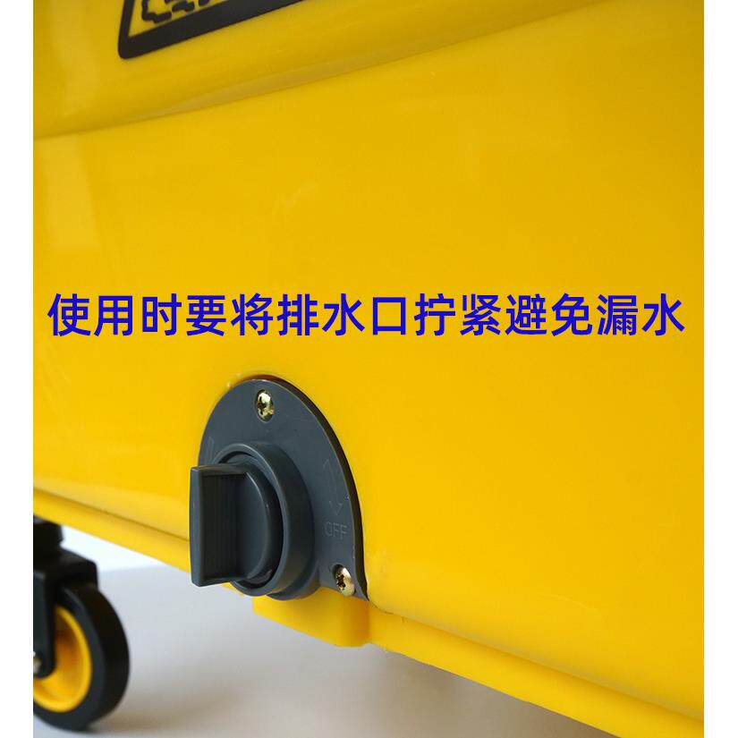 白云AF08174长方形清洁桶商用42L拖地桶排拖挤水器尘推拖把沥干桶