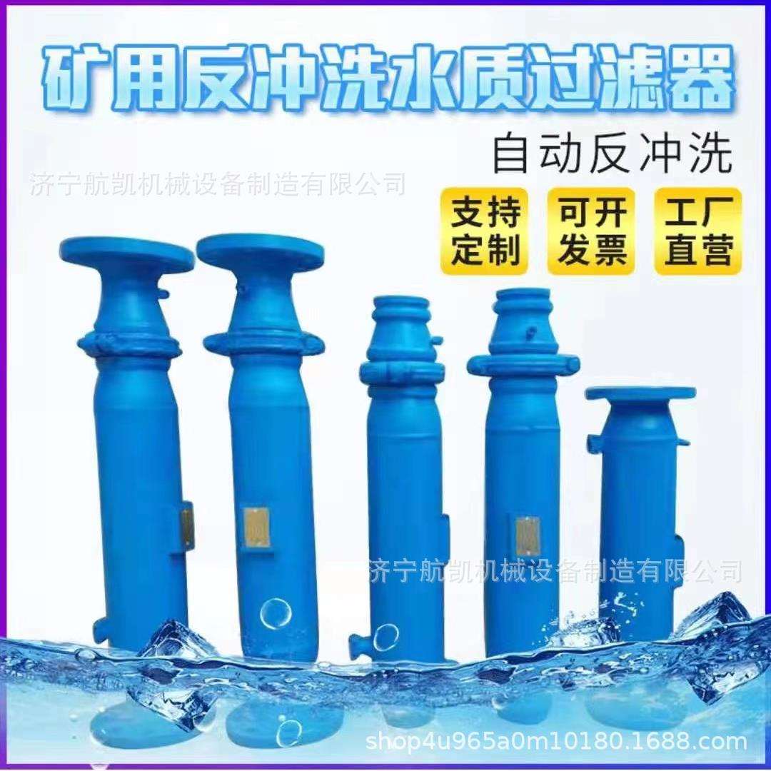 煤矿防爆自动反冲洗水质过滤器矿用排污过滤器智能洗水质过滤器