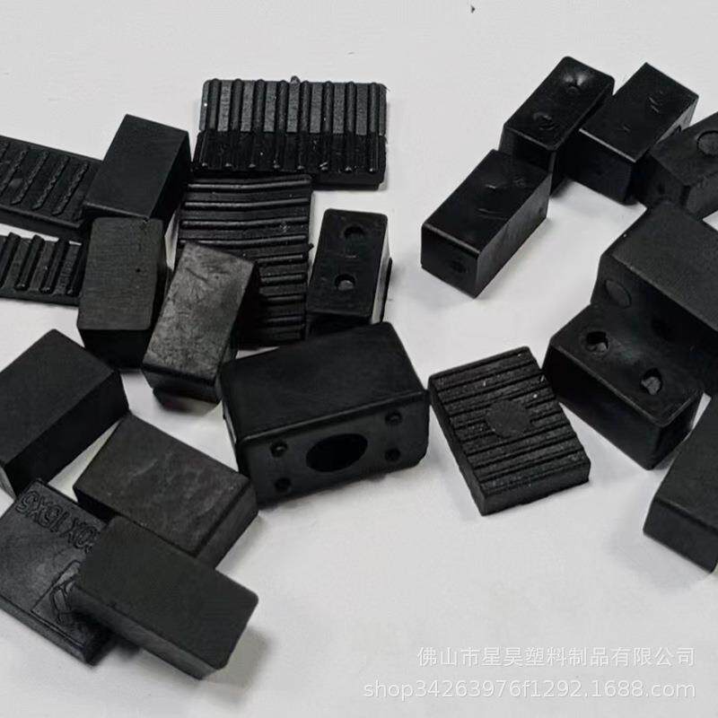 星昊门窗钢化玻璃软胶垫块系统断桥铝安装固定垫垫片厂家现货