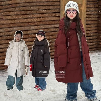 长款羽绒服冬季新款每一件都有质检报告