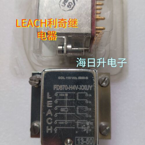 LEACH 利奇FD670-H4V-XXUY 110VDC 继电器