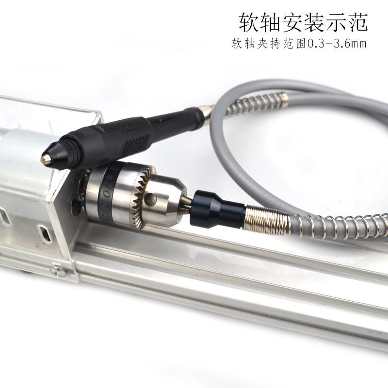 微型佛珠小车床 打磨抛光切割车珠圆珠佛珠机 迷你diy木工车床