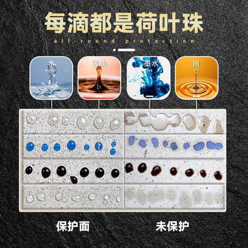 思康石材水性防护剂大理石花岗岩渗透型防水防返碱保护石材防护剂