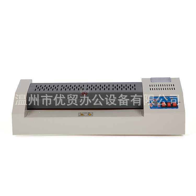 单台塑封机办公家用贴膜机过胶机带温度表无手轮小型封塑机