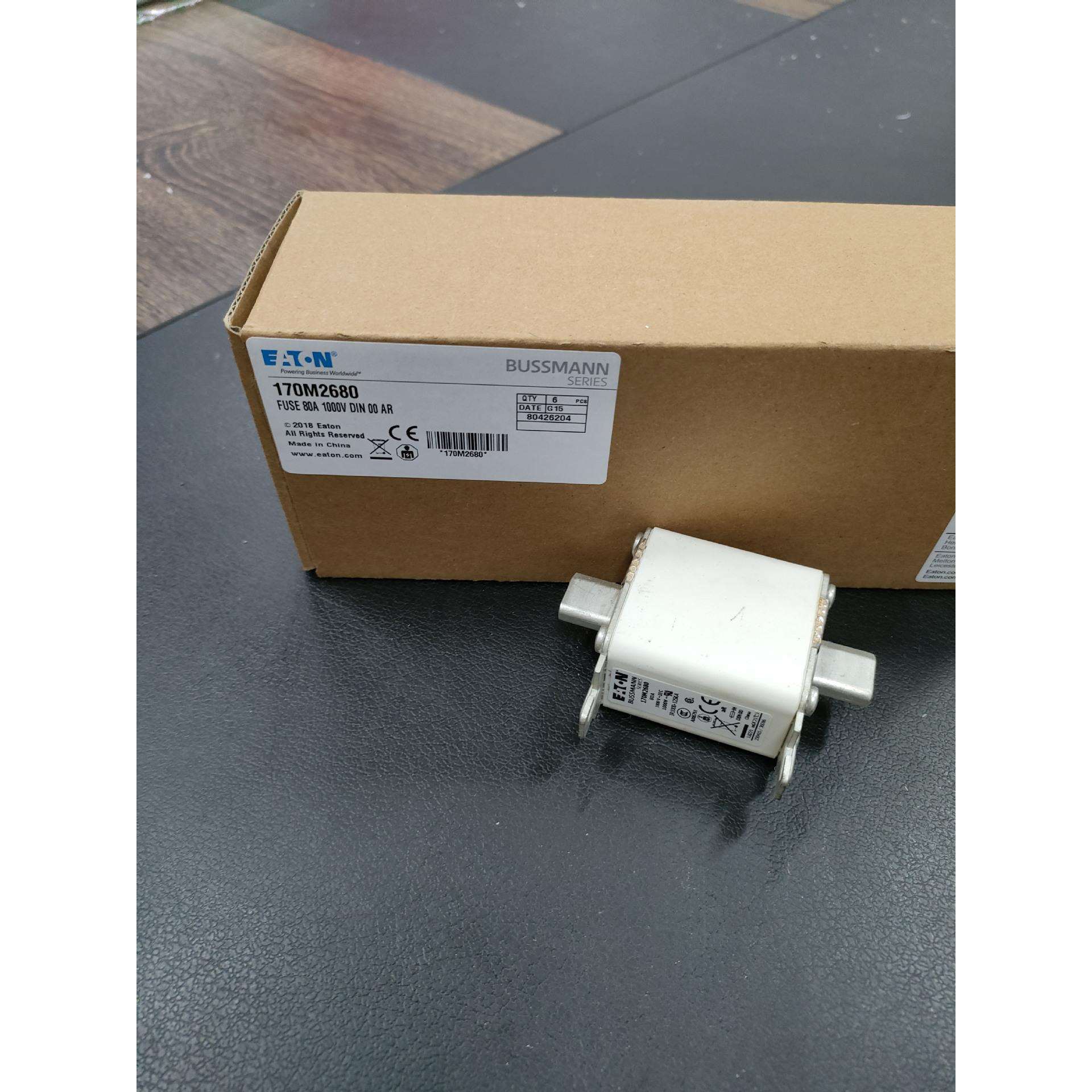 170M2680快速熔断器 1000V 80A 巴斯曼BUSSMANN快速熔断器